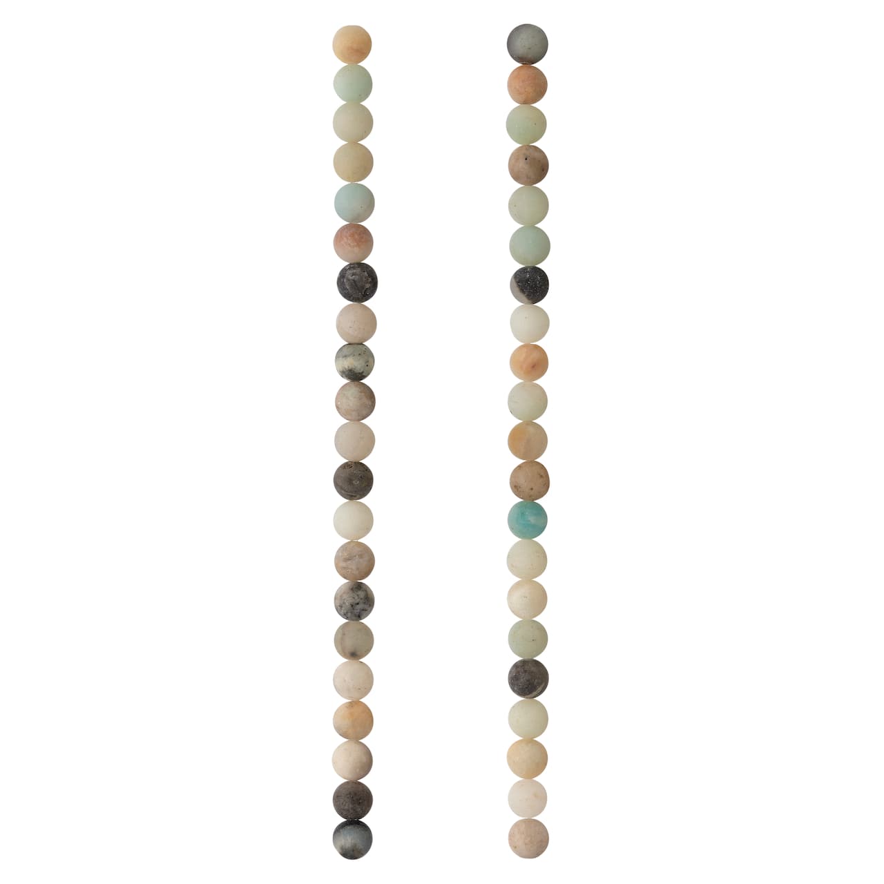 12 Pack: Matte Amazonite Round Beads, 6mm by Bead Landing™